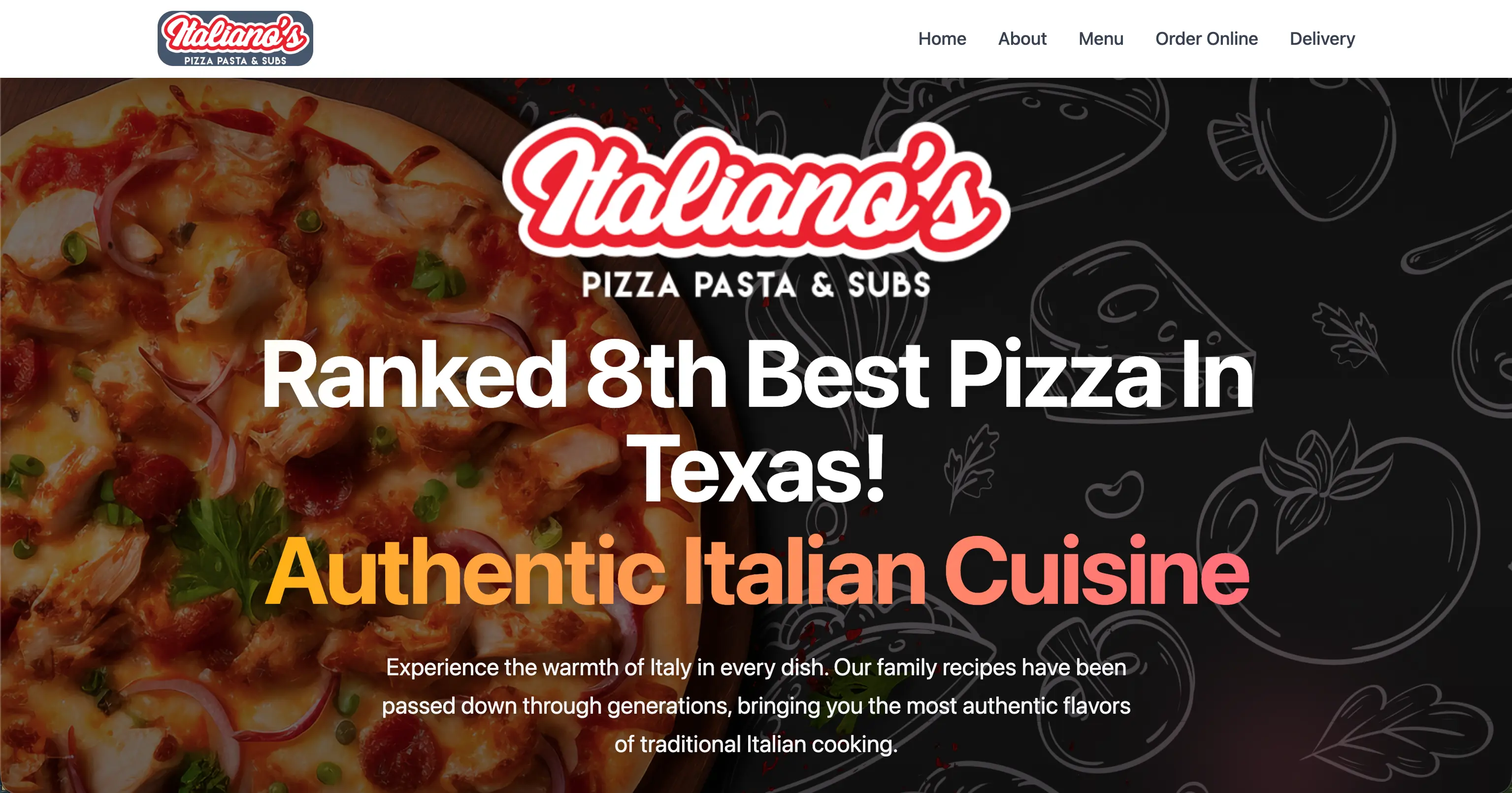 Italiano's Pizza, Pasta & Subs